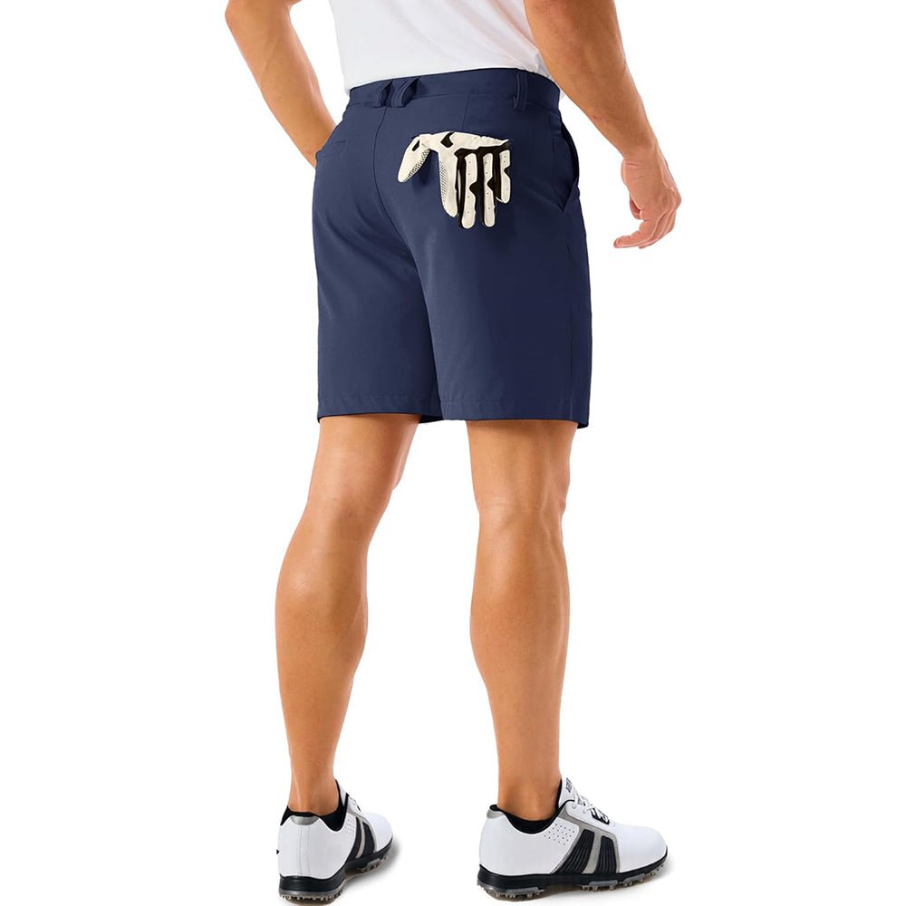 【New In】Men's Lightweight Stretch Quick Dry Golf Shorts with 6 Pockets