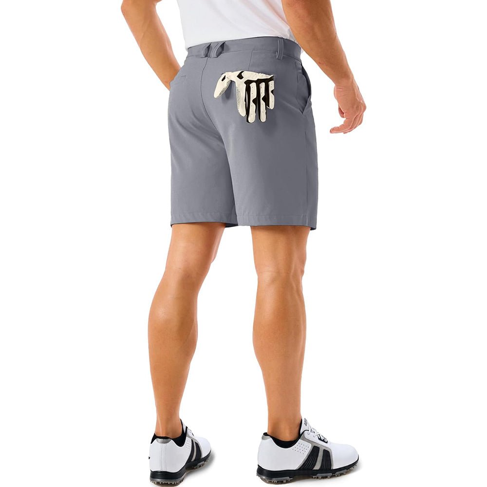 【New In】Men's Lightweight Stretch Quick Dry Golf Shorts with 6 Pockets