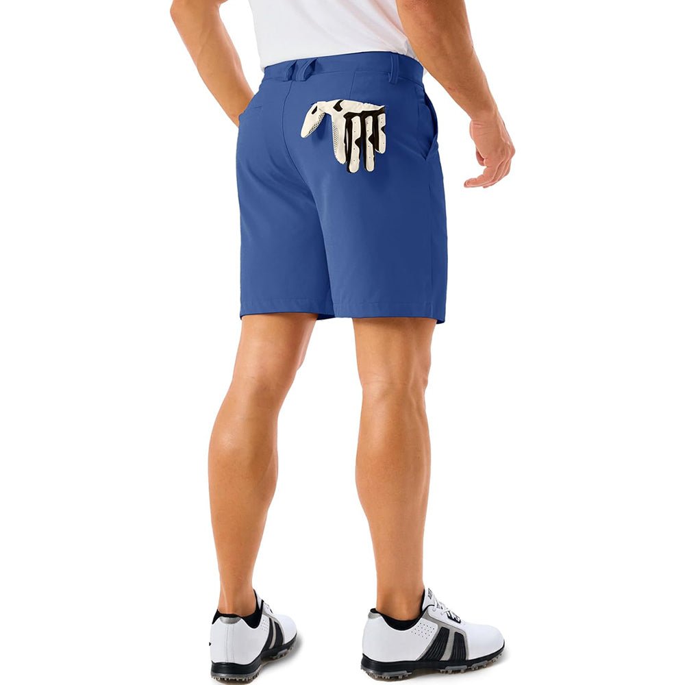 【New In】Men's Lightweight Stretch Quick Dry Golf Shorts with 6 Pockets