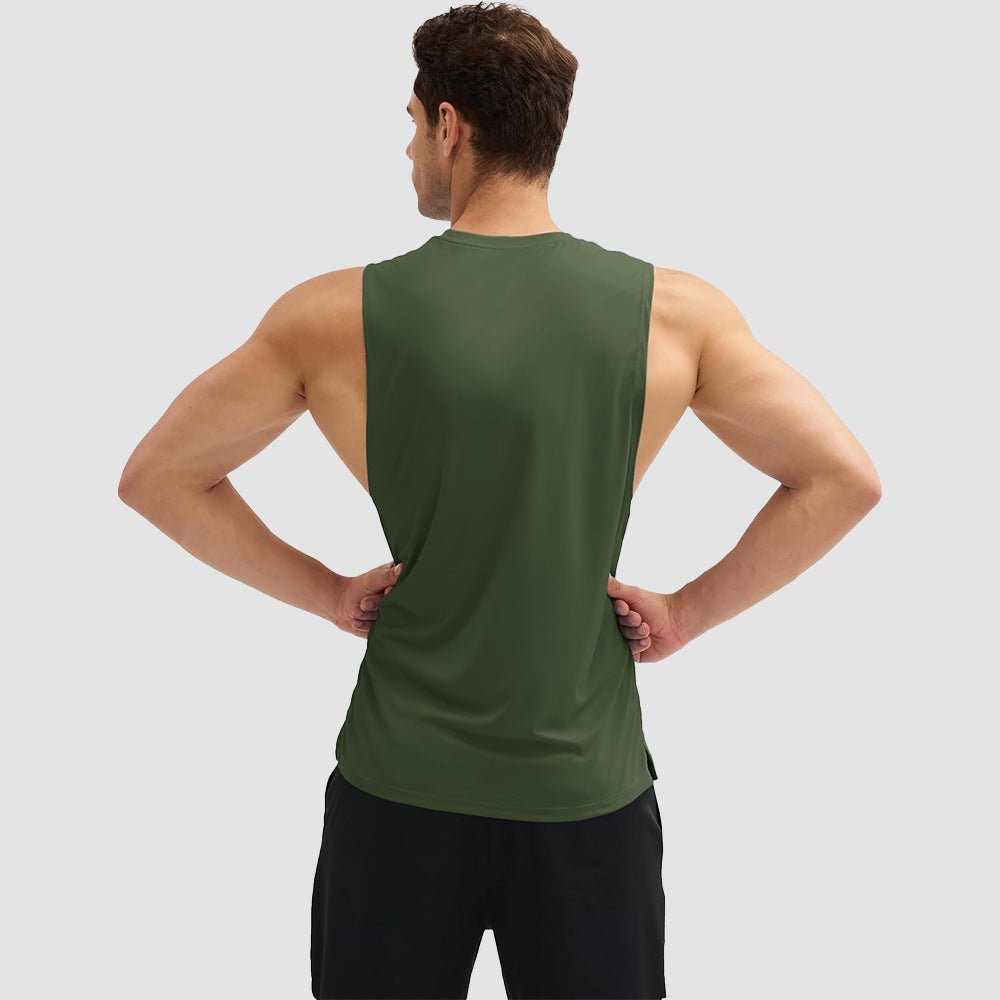 【New In】Men's Workout Tank – Quick-Dry Sleeveless Gym Shirt