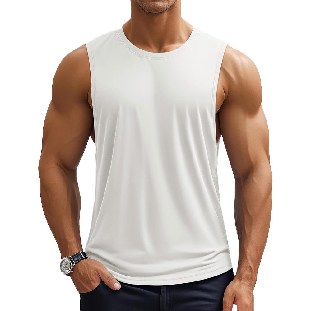 【New In】Men's Workout Tank – Quick-Dry Sleeveless Gym Shirt