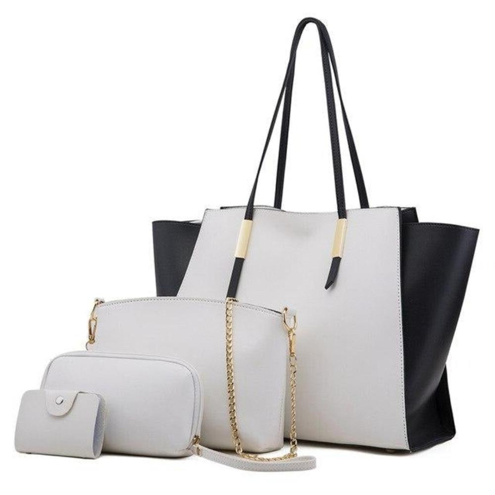 Isabella™ Charm Set | Luxurious 4 - Piece Tote Bag Set - veyora
