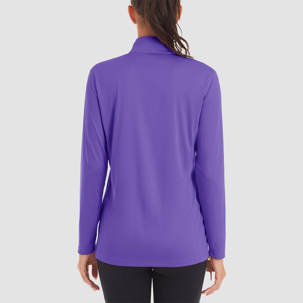 Women's Half Zip Quick Dry Shirt UPF 50+