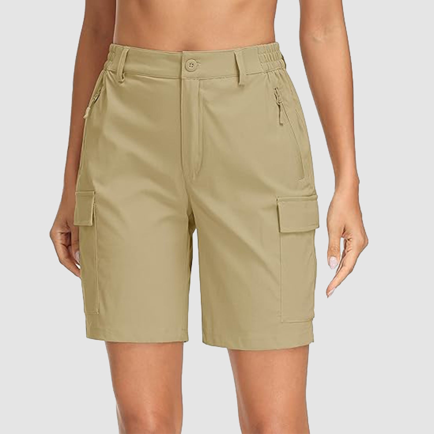 Women's Hiking Shorts - 5-Pocket Ripstop & Quick Dry
