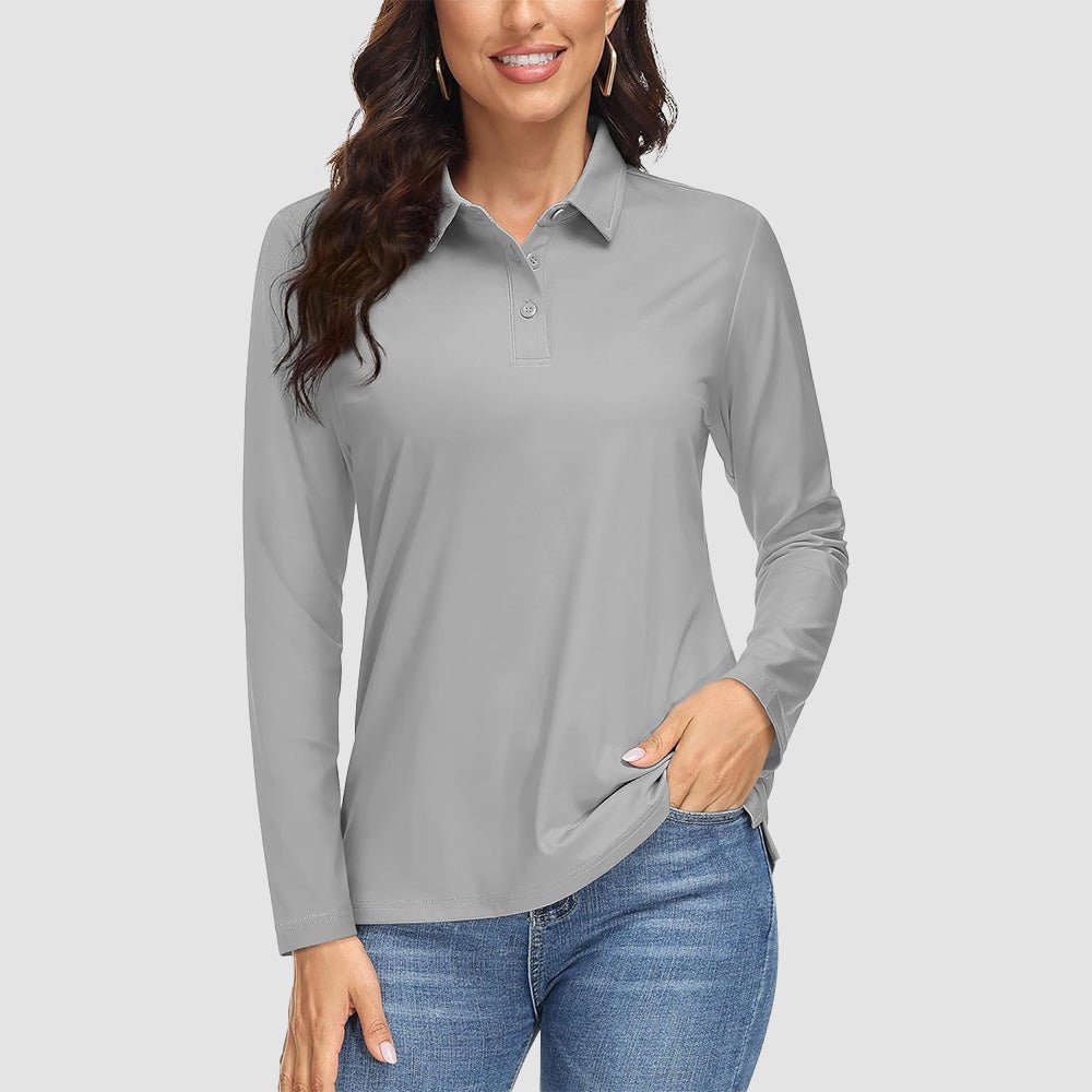 Women's UPF 50+ Long Sleeve Golf Shirts