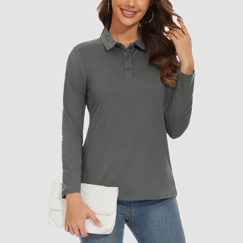 Women's UPF 50+ Long Sleeve Golf Shirts