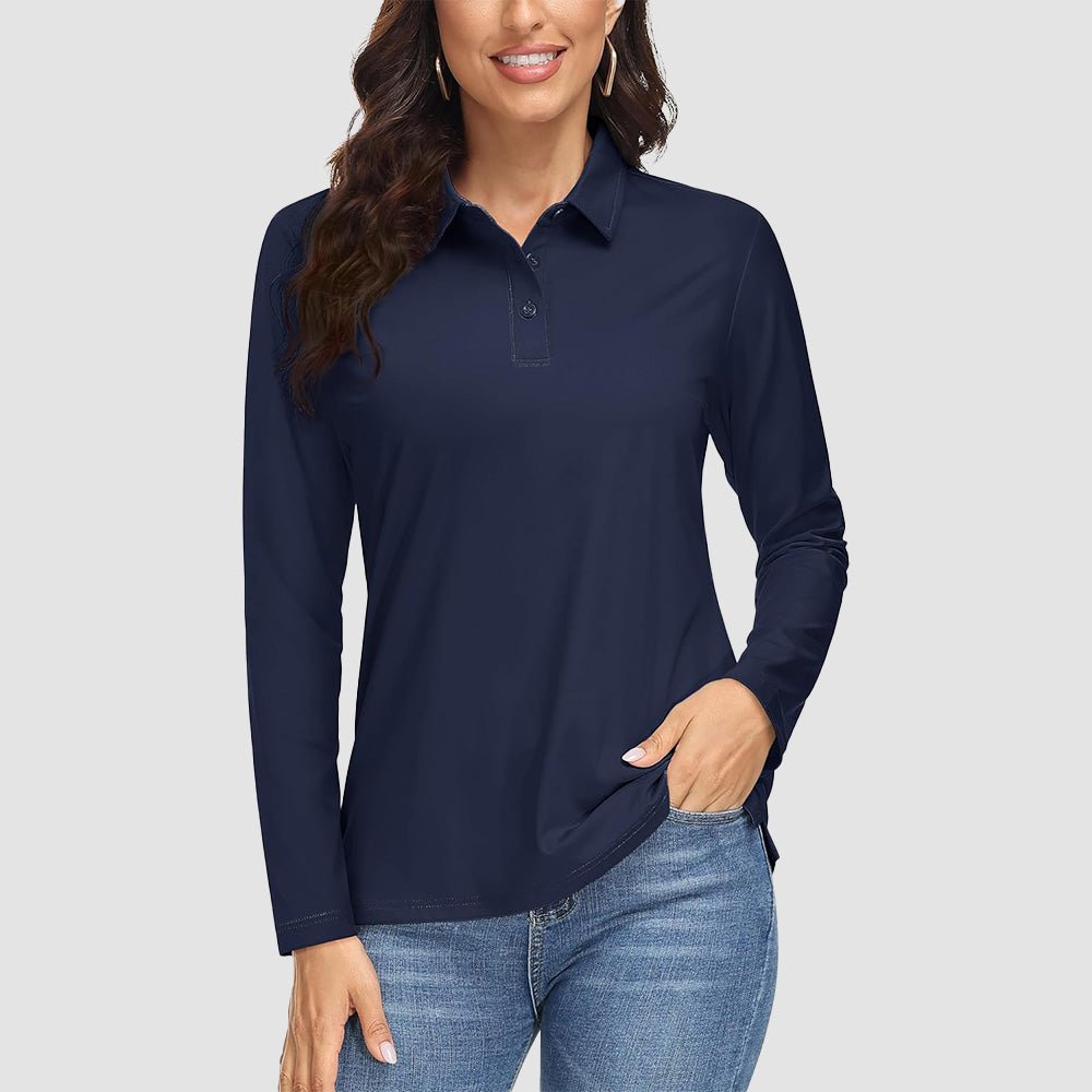 Women's UPF 50+ Long Sleeve Golf Shirts