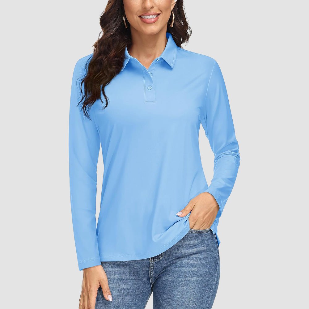 Women's UPF 50+ Long Sleeve Golf Shirts