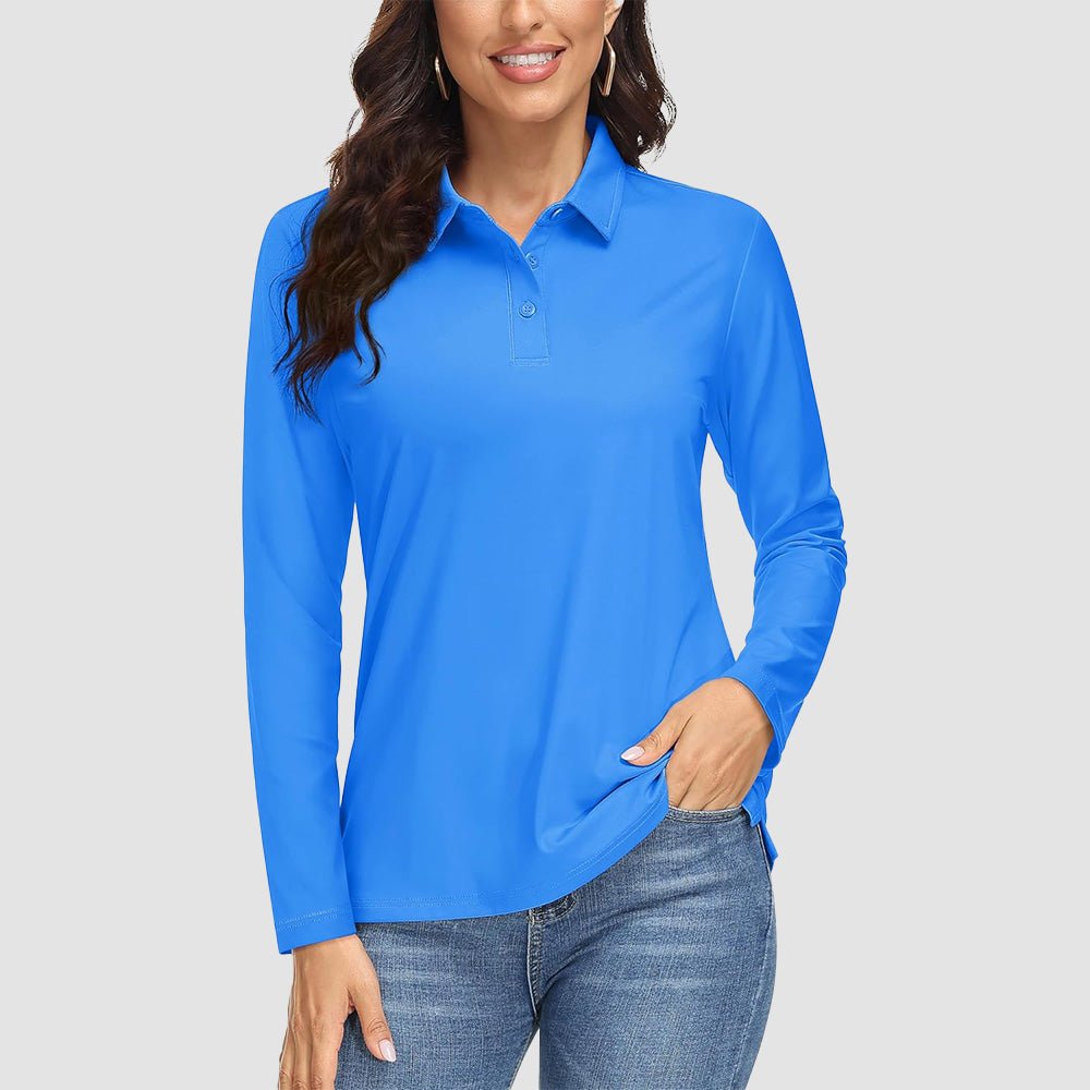 Women's UPF 50+ Long Sleeve Golf Shirts