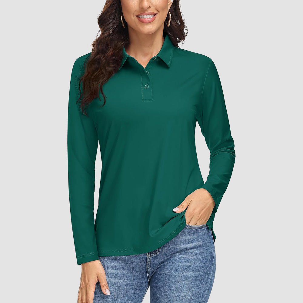 Women's UPF 50+ Long Sleeve Golf Shirts