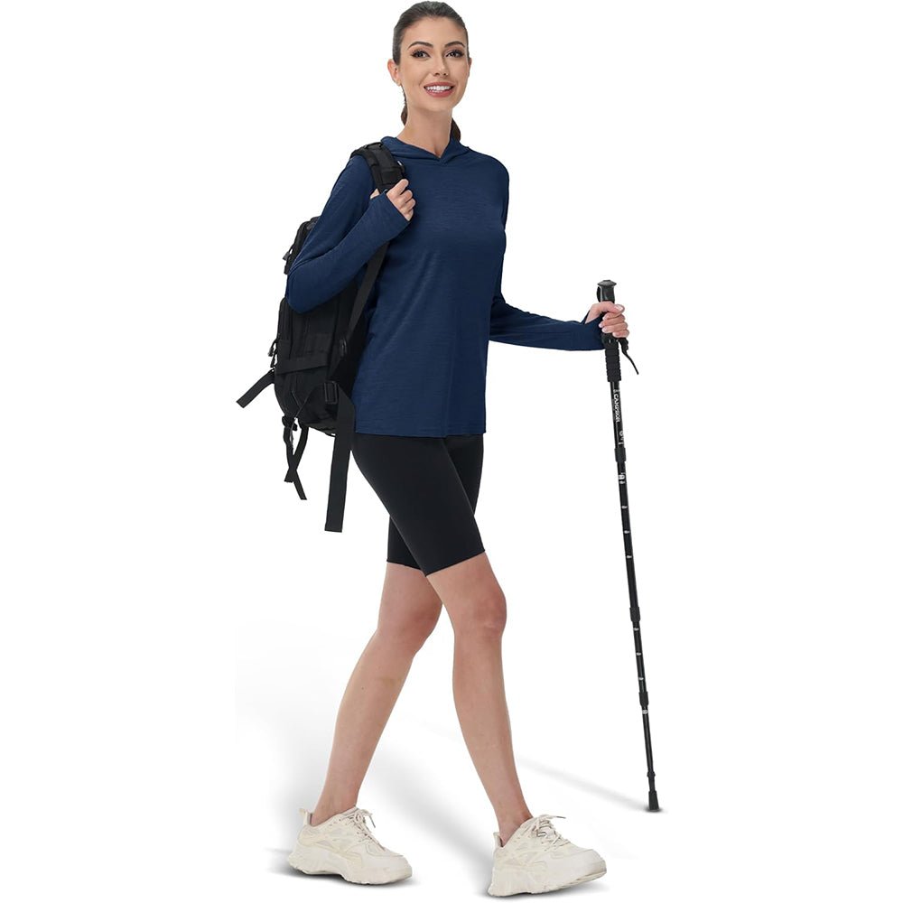 Women's Mint Hoodie UPF 50+ Sun Protection Shirt with Thumb Hole