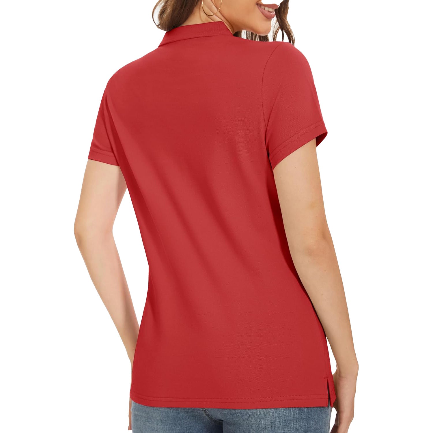 Women's Polo Shirt Cotton Summer Uniform