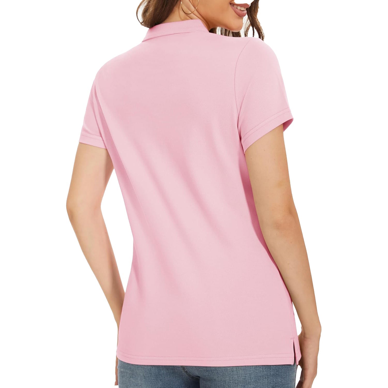 Women's Polo Shirt Cotton Summer Uniform