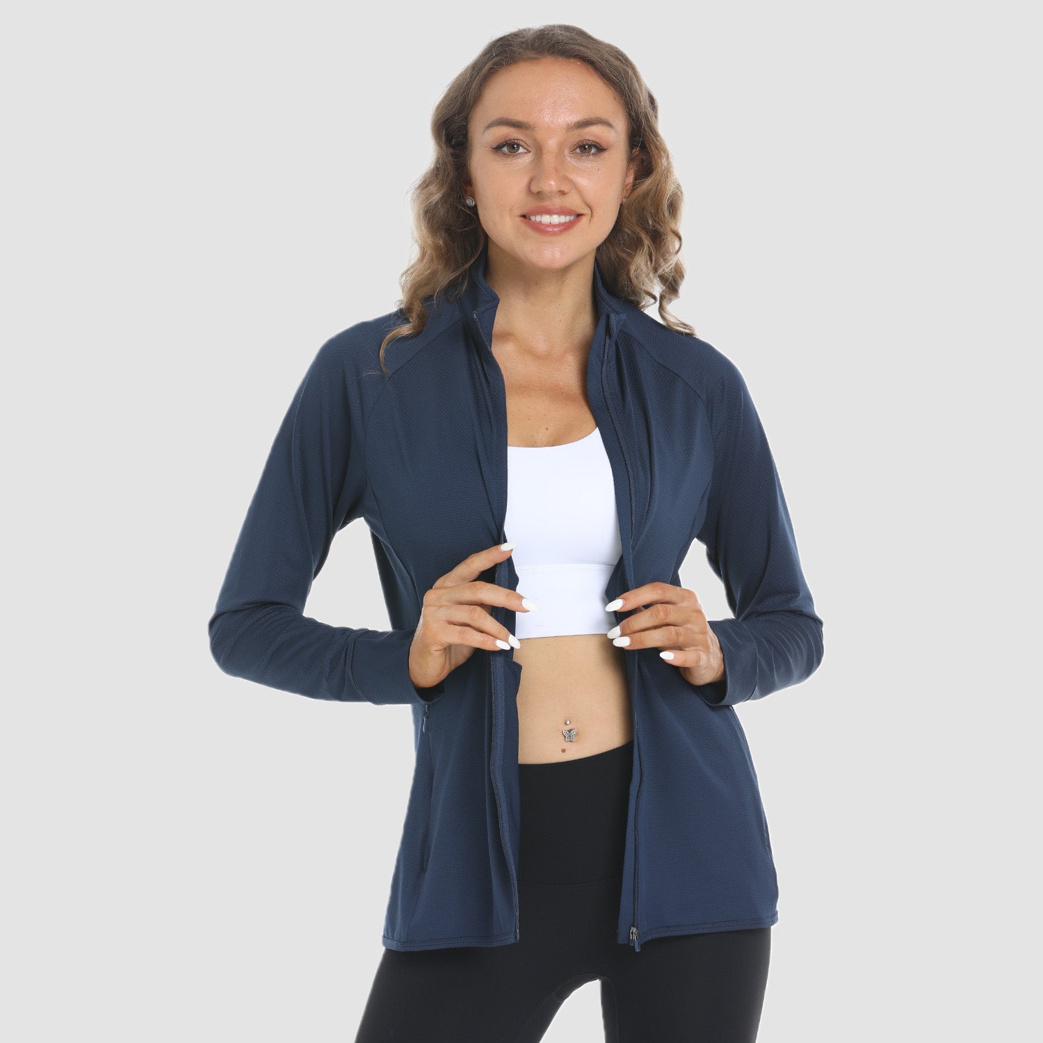 Women's UPF 50+ Sun Protection Tennis Jacket Long Sleeve