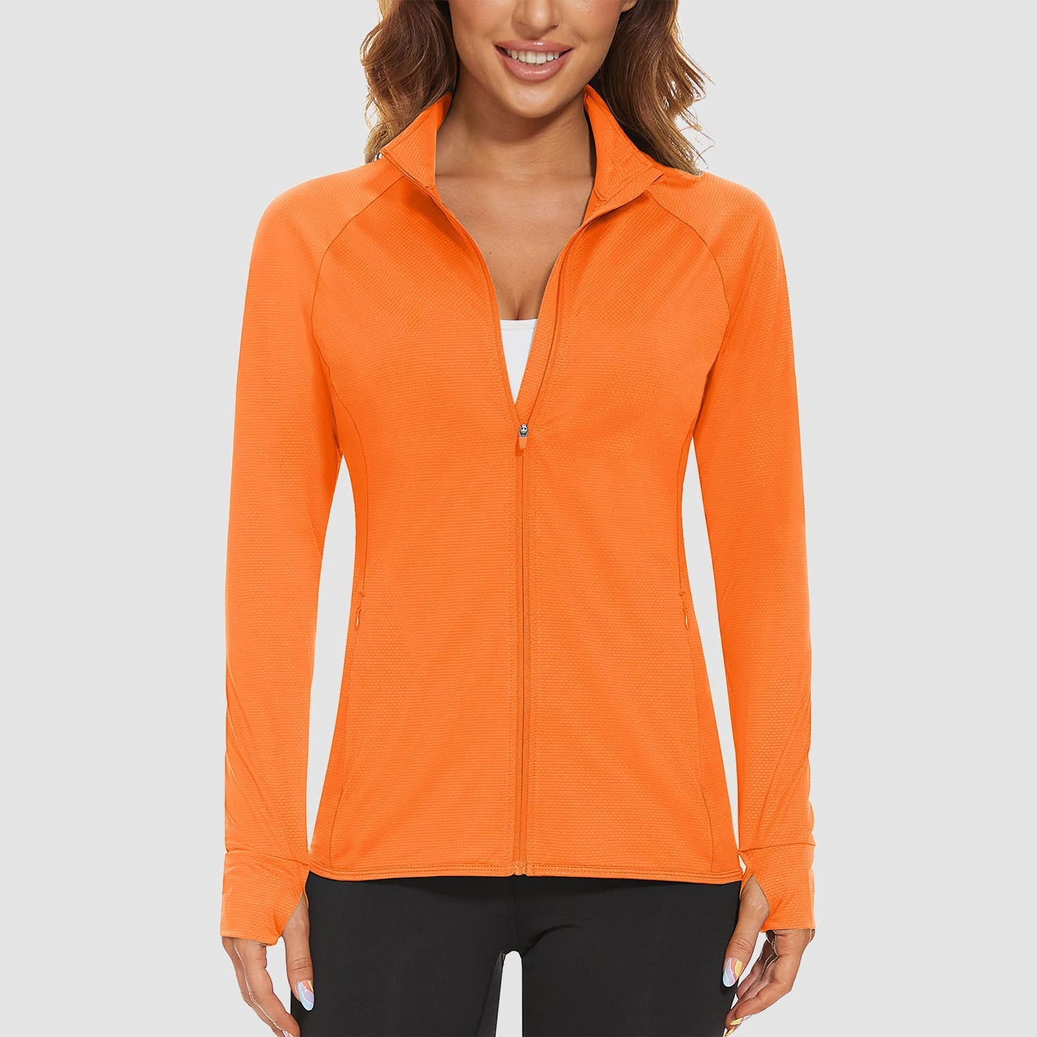 Women's UPF 50+ Sun Protection Tennis Jacket Long Sleeve