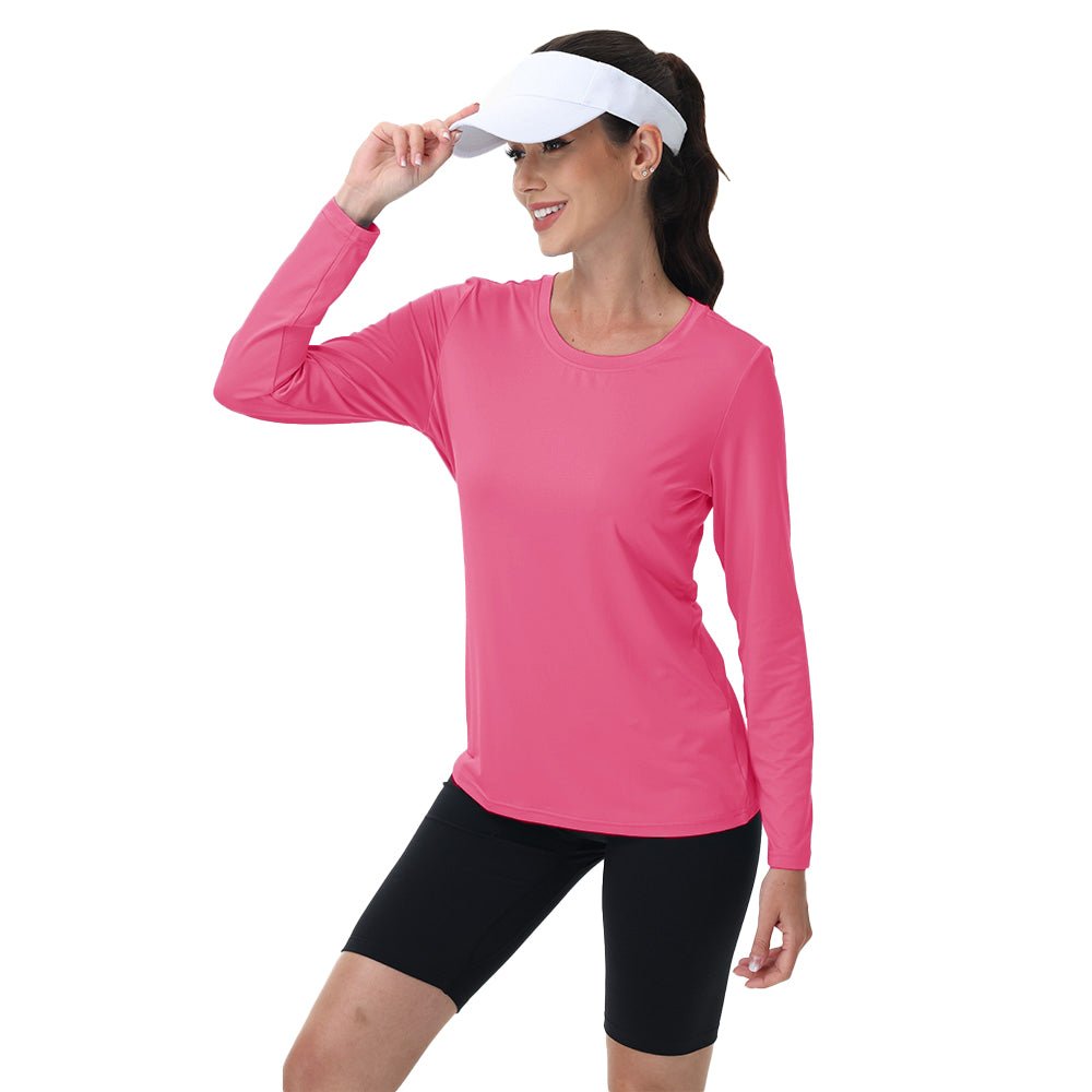 Women's UPF 80+ Long Sleeve Sun Protection Quick-Dry Shirt