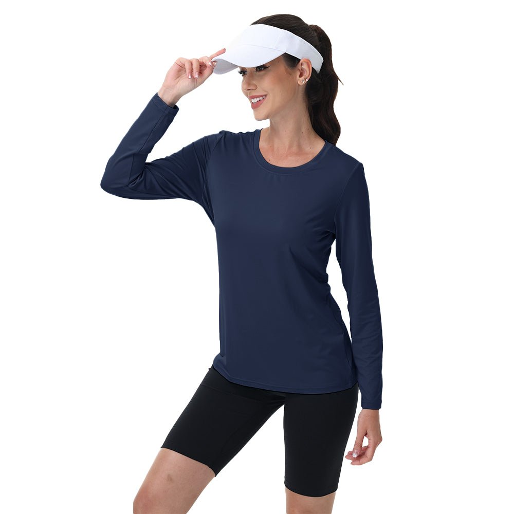Women's UPF 80+ Long Sleeve Sun Protection Quick-Dry Shirt