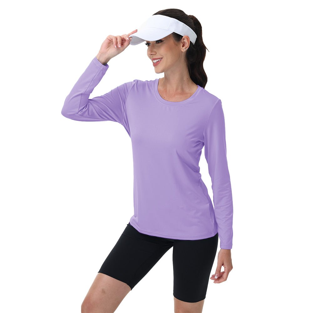 Women's UPF 80+ Long Sleeve Sun Protection Quick-Dry Shirt