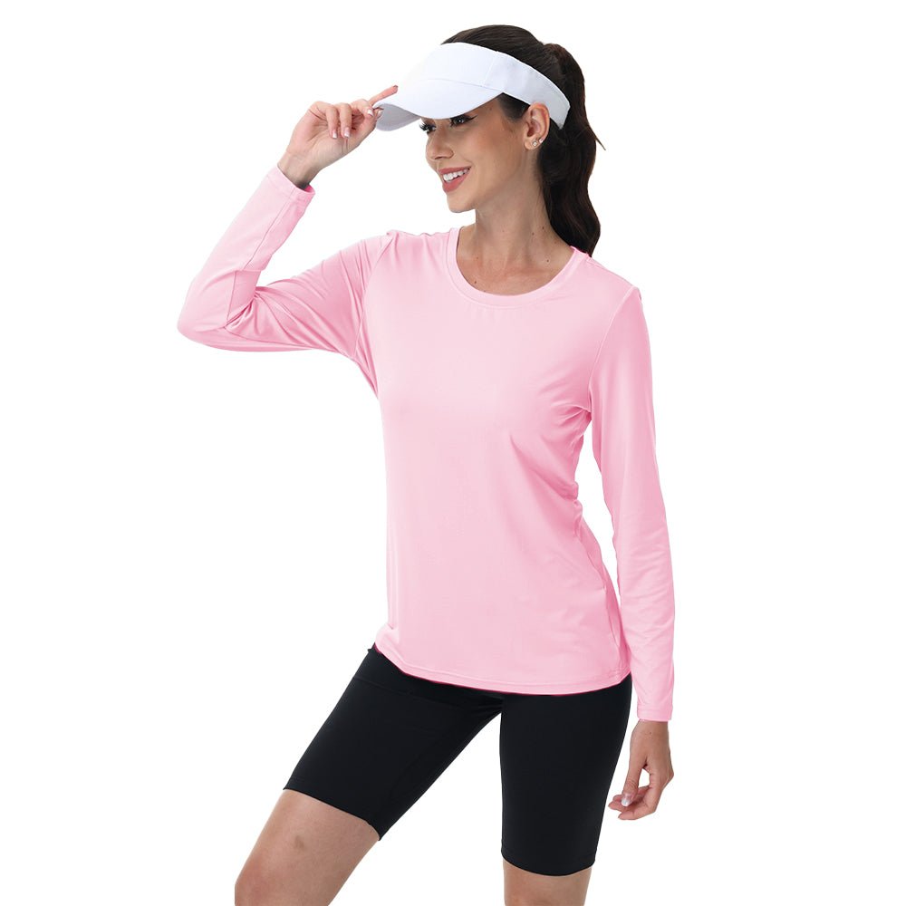 Women's UPF 80+ Long Sleeve Sun Protection Quick-Dry Shirt