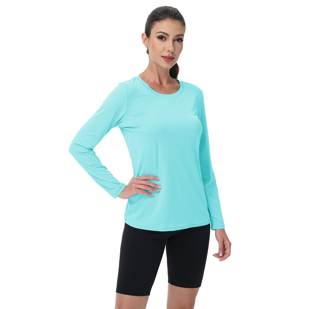 Women's UPF 80+ Long Sleeve Sun Protection Quick-Dry Shirt