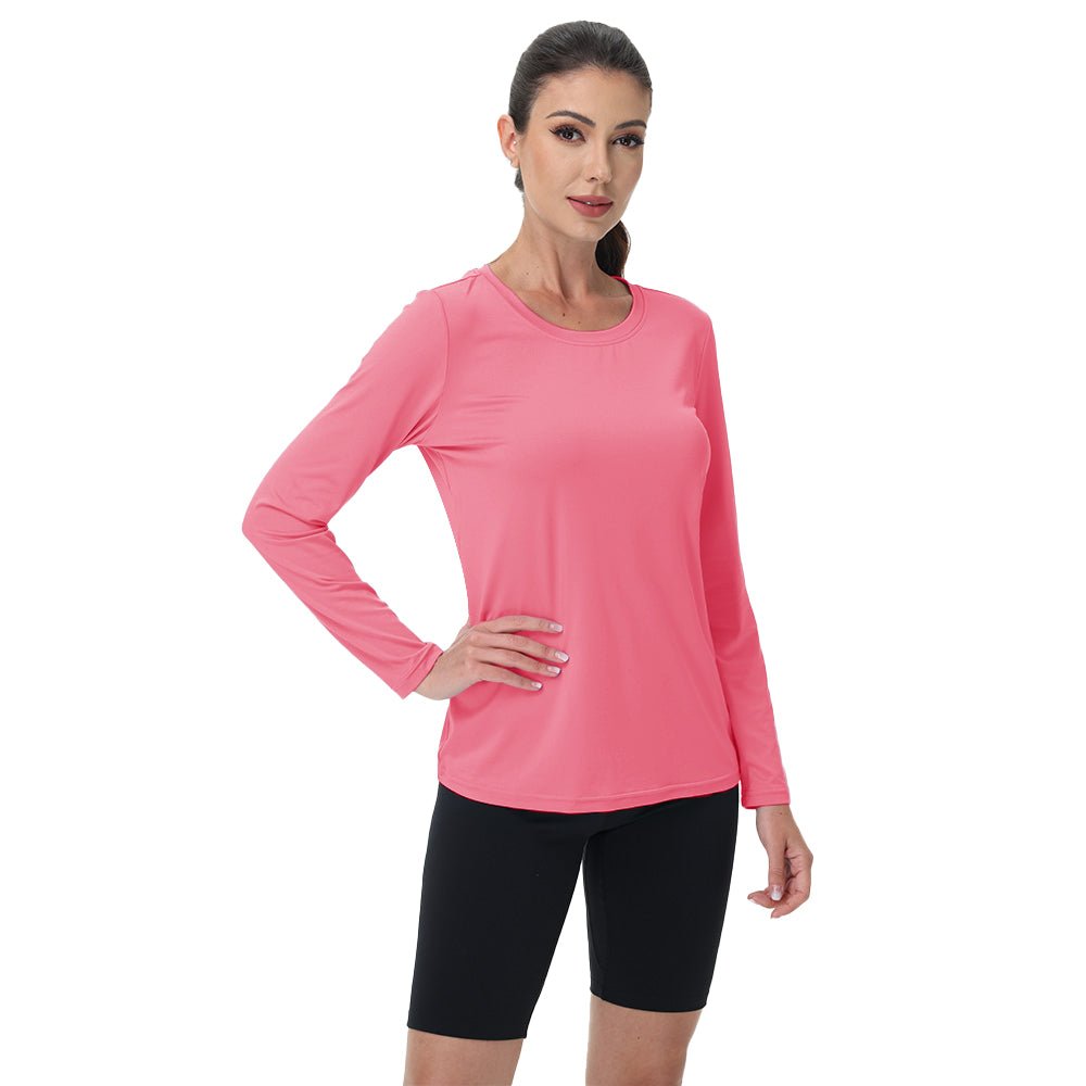 Women's UPF 80+ Long Sleeve Sun Protection Quick-Dry Shirt