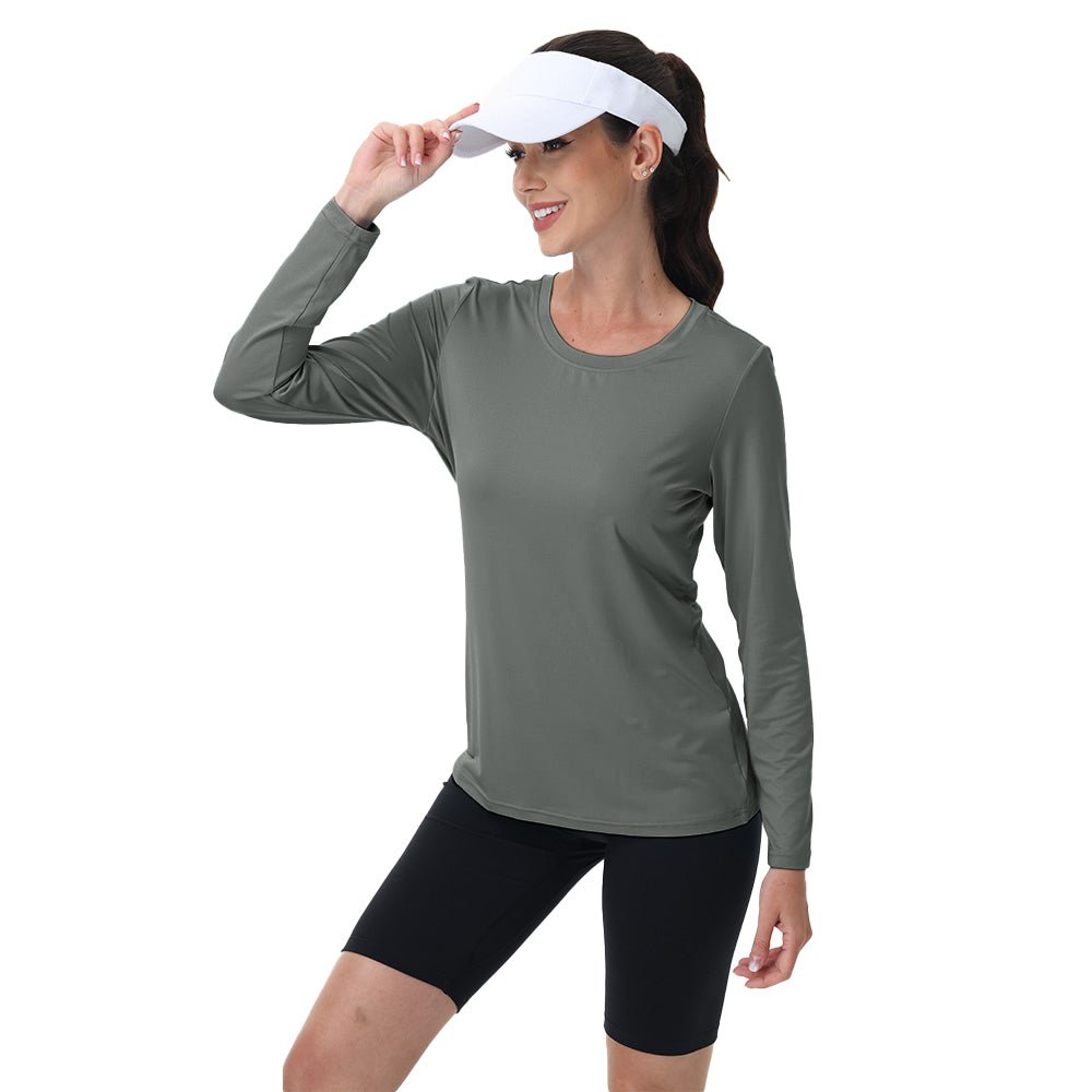 Women's UPF 80+ Long Sleeve Sun Protection Quick-Dry Shirt