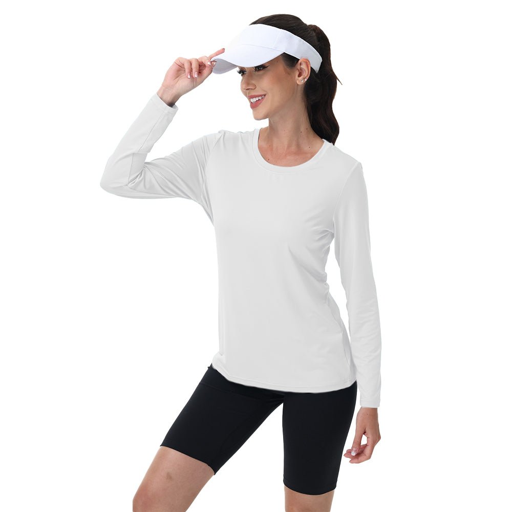 Women's UPF 80+ Long Sleeve Sun Protection Quick-Dry Shirt