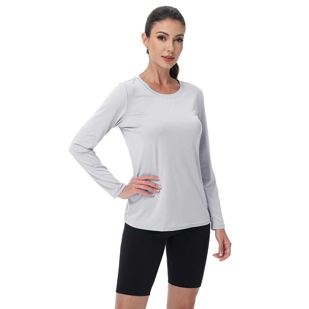 Women's UPF 80+ Long Sleeve Sun Protection Quick-Dry Shirt