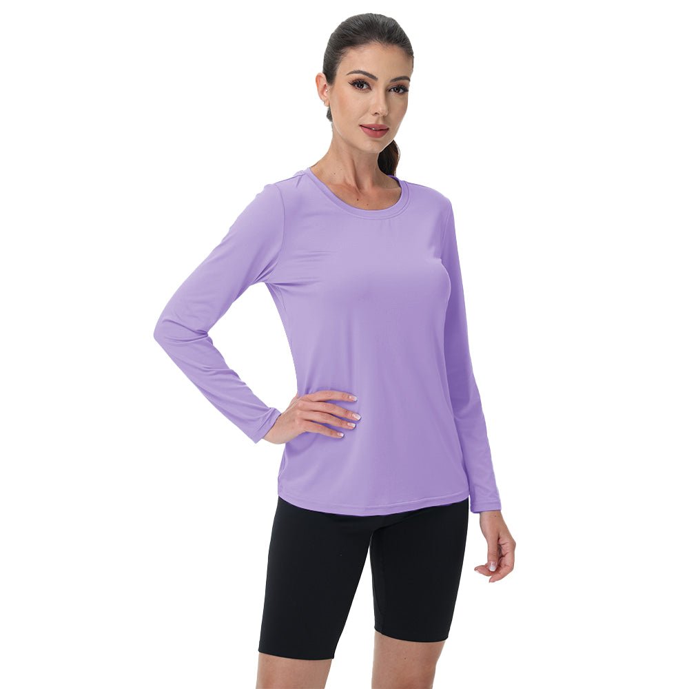Women's UPF 80+ Long Sleeve Sun Protection Quick-Dry Shirt