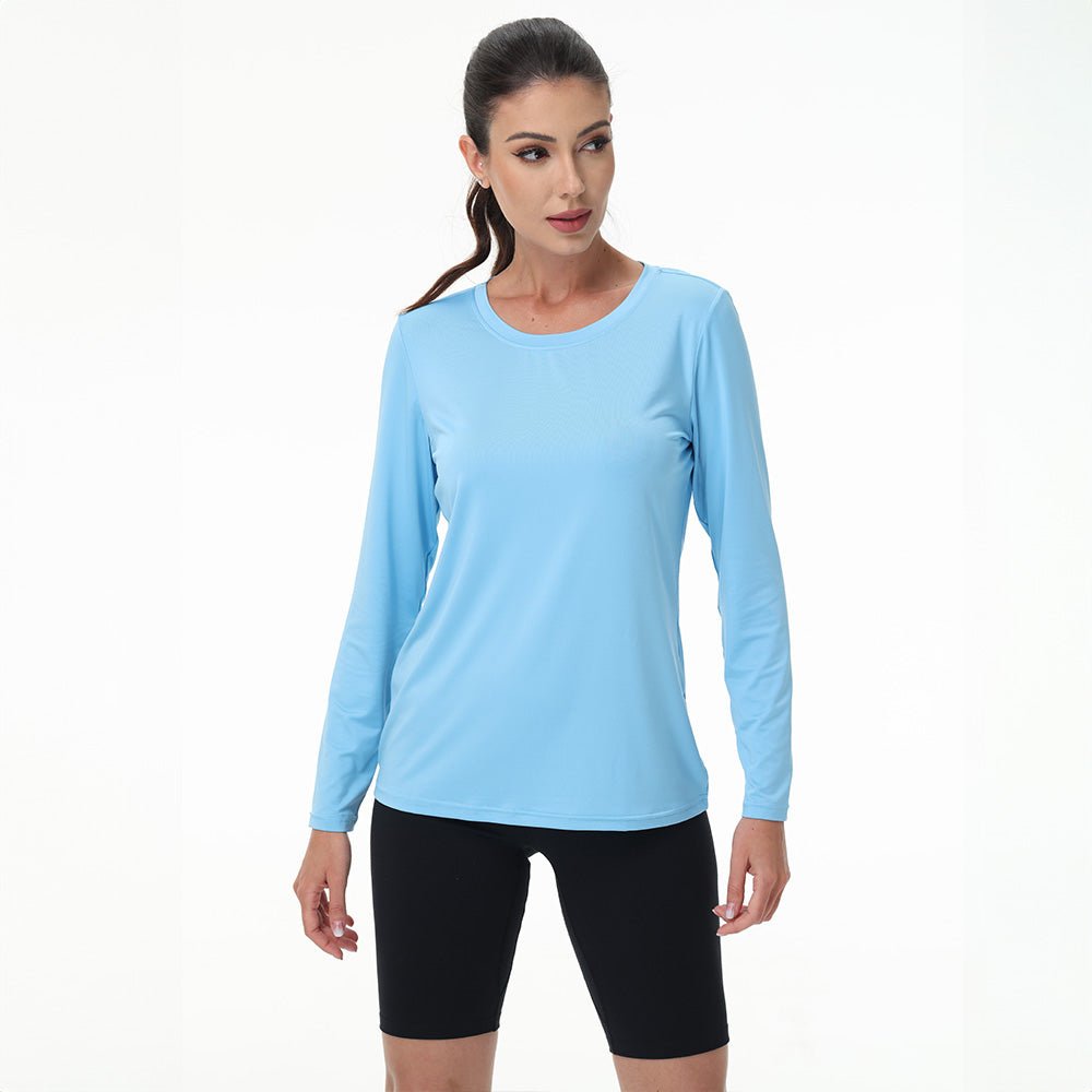 Women's UPF 80+ Long Sleeve Sun Protection Quick-Dry Shirt
