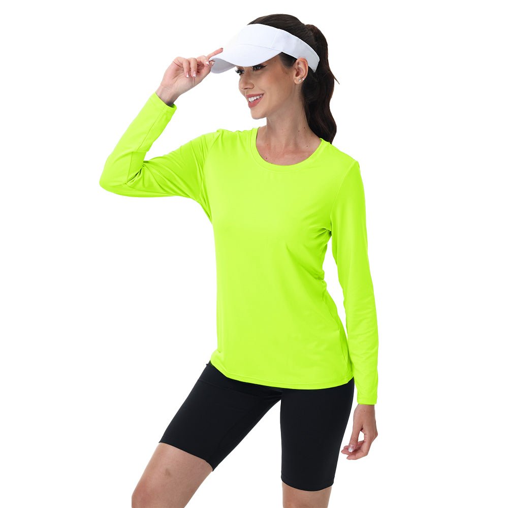 Women's UPF 80+ Long Sleeve Sun Protection Quick-Dry Shirt