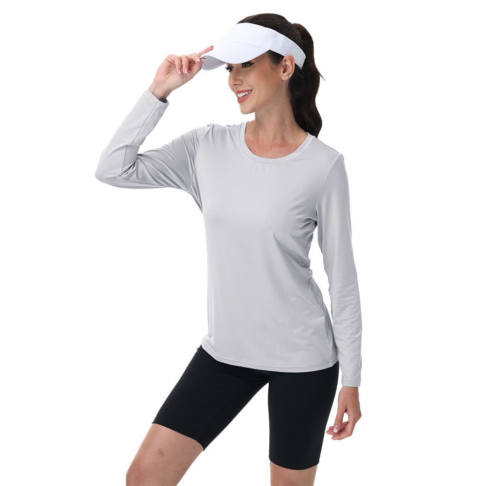 Women's UPF 80+ Long Sleeve Sun Protection Quick-Dry Shirt
