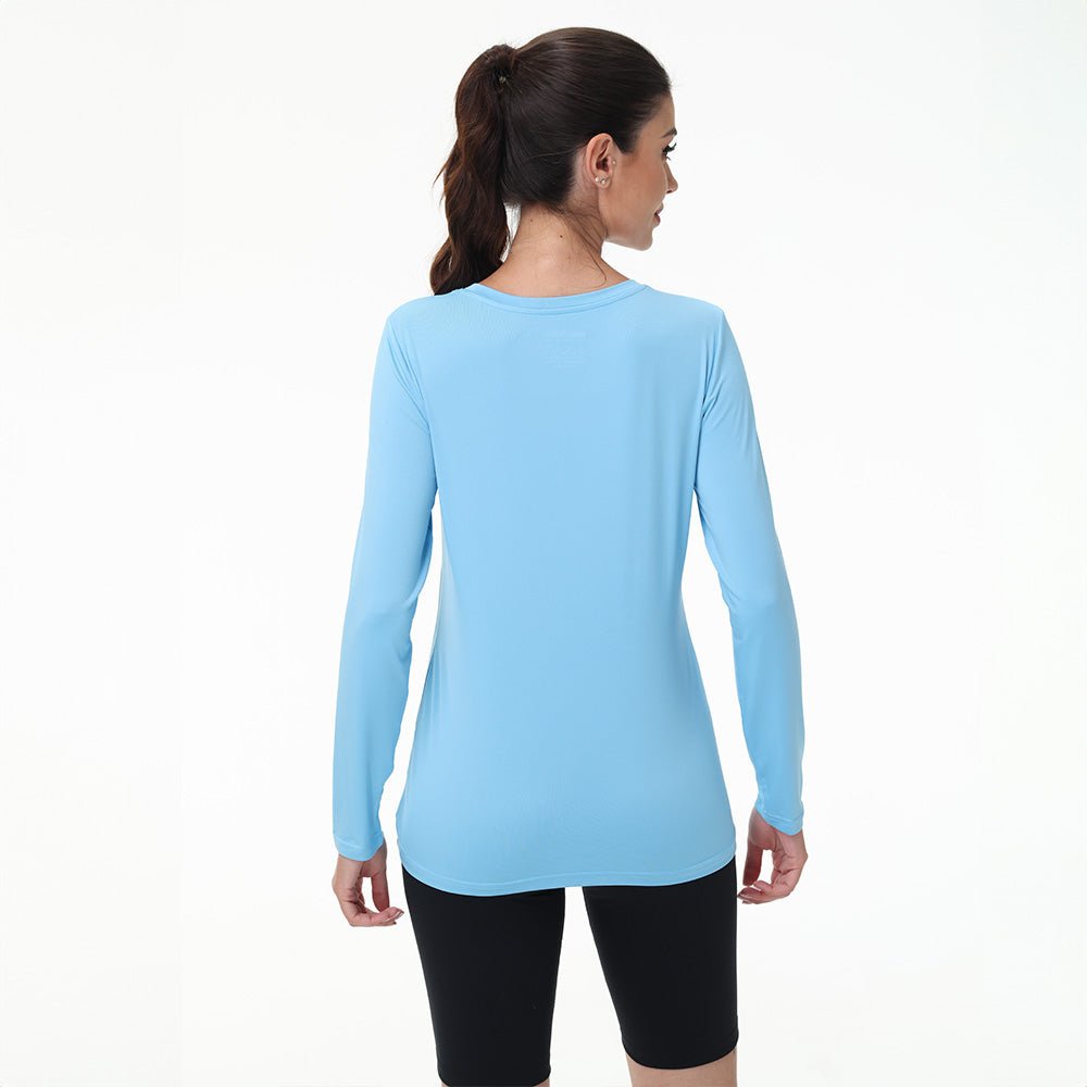 Women's UPF 80+ Long Sleeve Sun Protection Quick-Dry Shirt